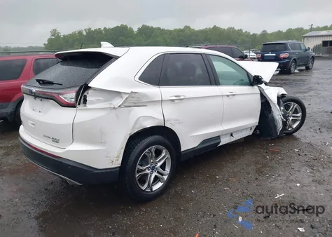 2016 Ford Edge Titanium из США, поврежденный, VIN 2FMPK4K96GBC63643